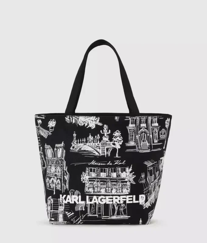 Bolso shopper reversible Maison de Karl