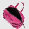 Bolso tipo bolera con hebilla