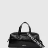 Bolso tipo bowling brillante