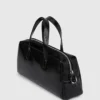 Bolso tipo bowling brillante