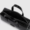 Bolso tipo bowling brillante