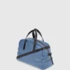 Bolso tipo bowling con hebilla de denim