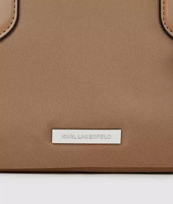 Bolso tipo bowling de nylon Ikon