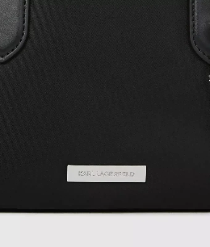 Bolso tipo bowling de nylon Ikon