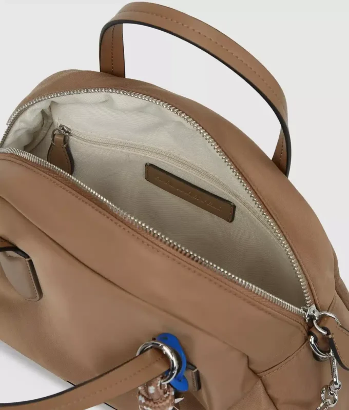 Bolso tipo bowling de nylon Ikon