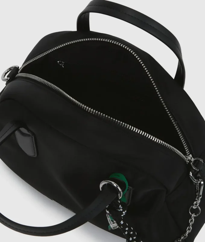 Bolso tipo bowling de nylon Ikon
