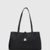 Bolso tote con candado K/Autograph