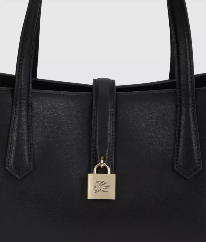 Bolso tote con candado K/Autograph