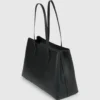 Bolso tote grande liso Ikon