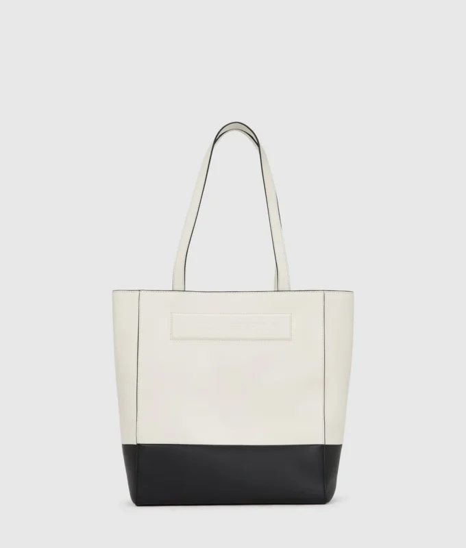 Bolso tote mediano de piel Ikon K