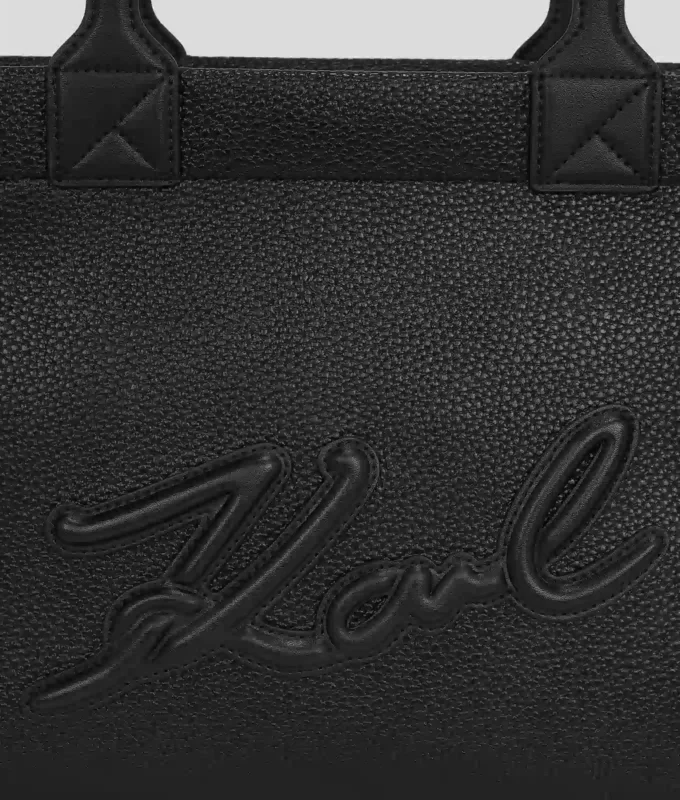 BOLSO TOTE MEDIANO K/SKUARE GRAINY
