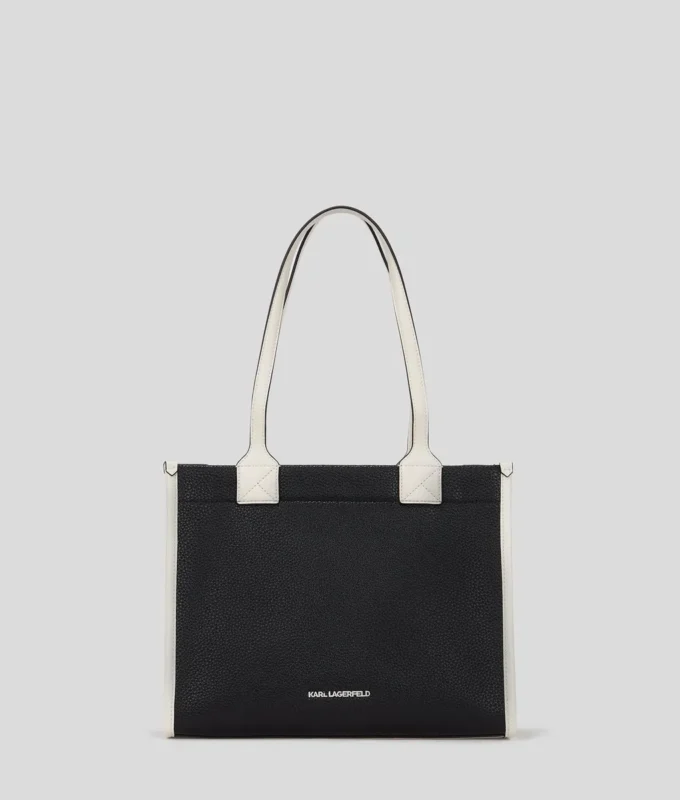 BOLSO TOTE MEDIANO K/SKUARE GRAINY
