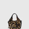 Bolso tote mini leopardo K/Hardware