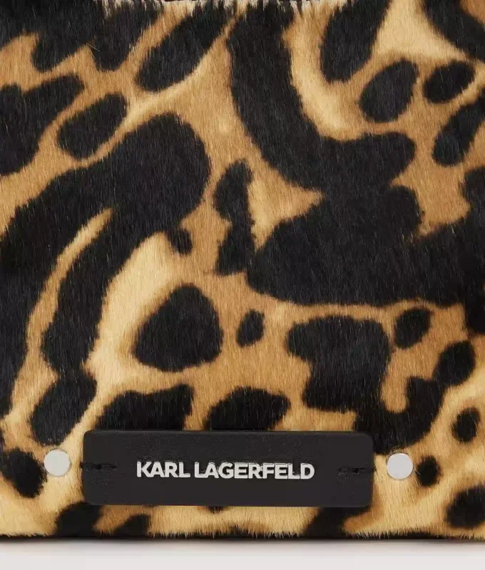 Bolso tote mini leopardo K/Hardware