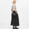Bolso tote pequeño con flecos K/Circle