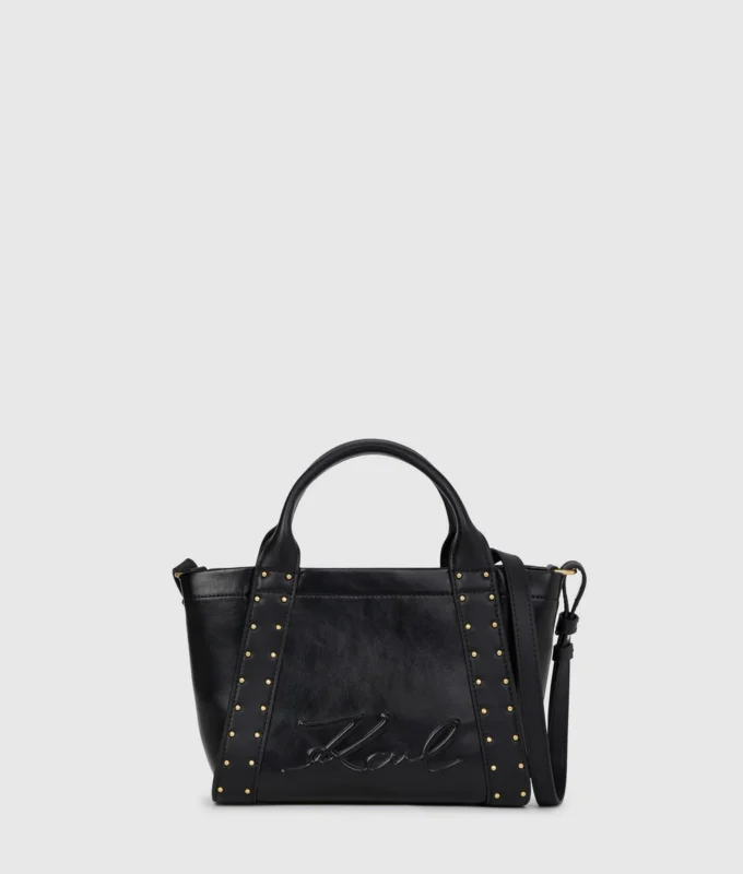 Bolso tote pequeño con tachuelas K/Ville