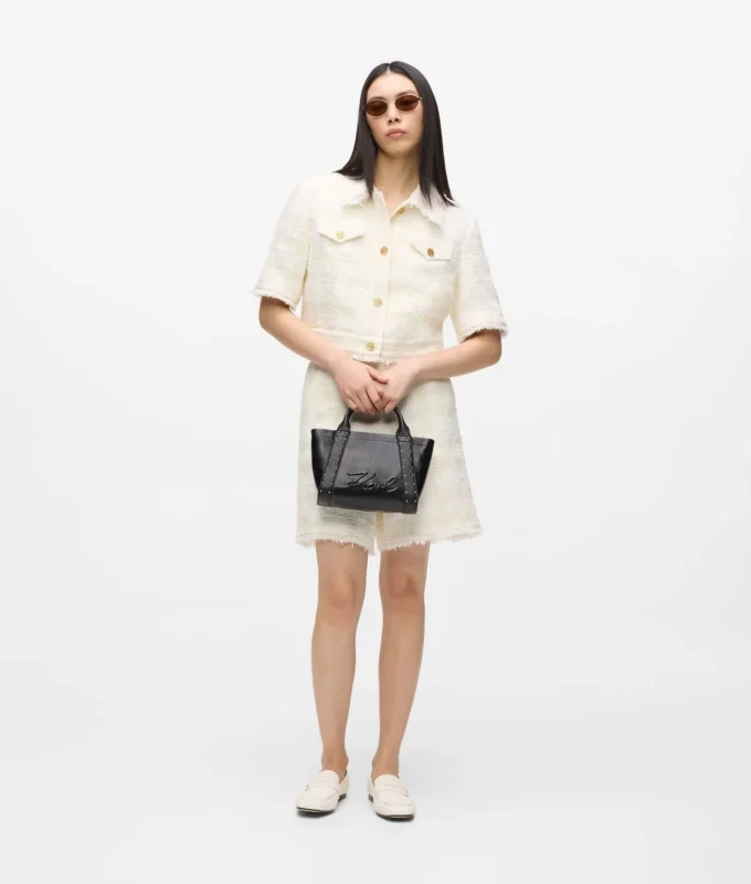 Bolso tote pequeño con tachuelas K/Ville