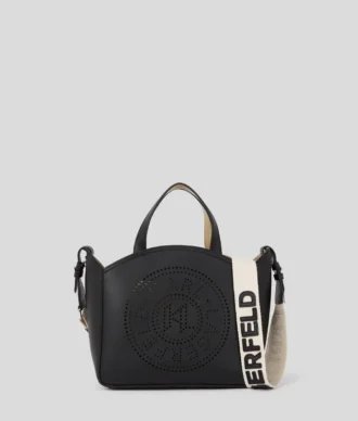 BOLSO TOTE PEQUEÑO PERFORADO K/CIRCLE