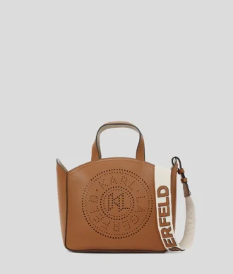 BOLSO TOTE PEQUEÑO PERFORADO K/CIRCLE