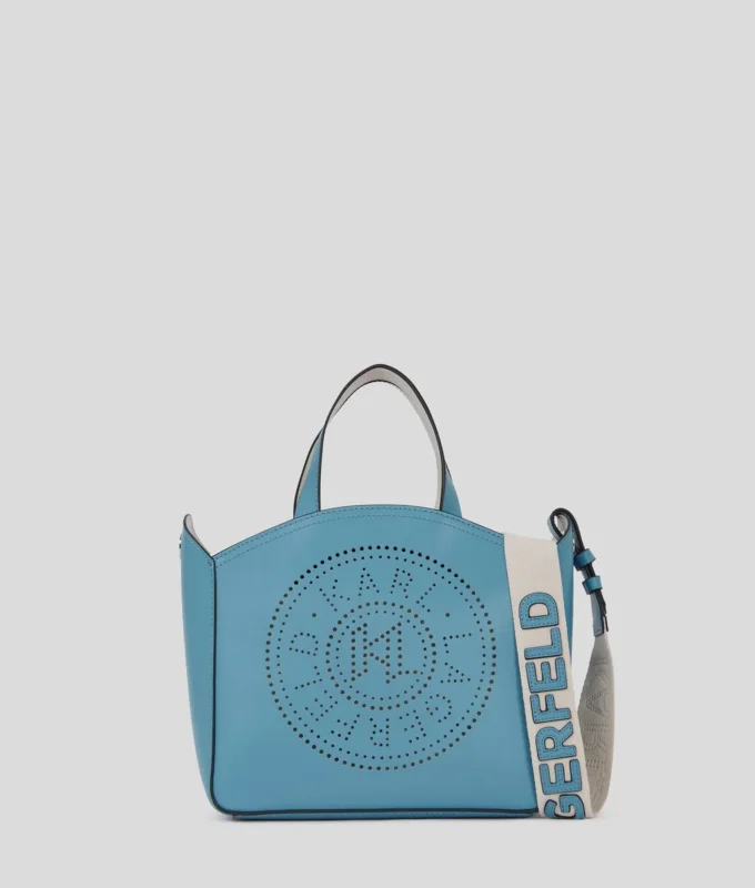 BOLSO TOTE PEQUEÑO PERFORADO K/CIRCLE