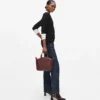 BOLSO TOTE PEQUEÑO PERFORADO K/CIRCLE