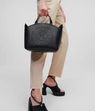 BOLSO TOTE PEQUEÑO PERFORADO K/CIRCLE