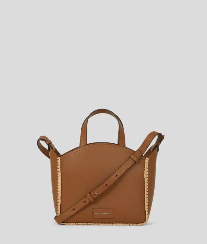 BOLSO TOTE PEQUEÑO PERFORADO K/CIRCLE