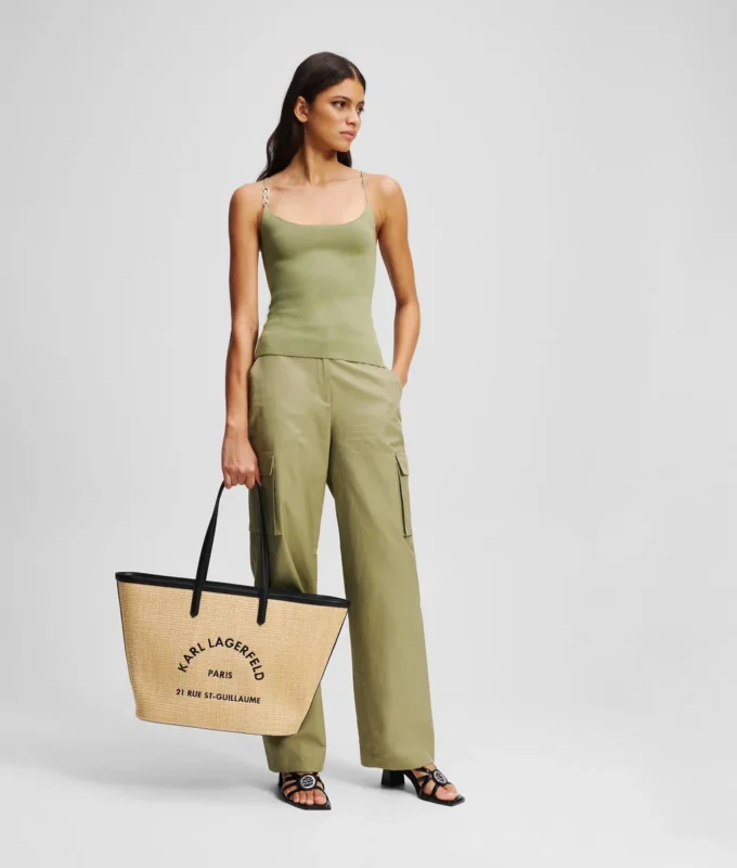 Bolso tote tejido Rue St-Guillaume