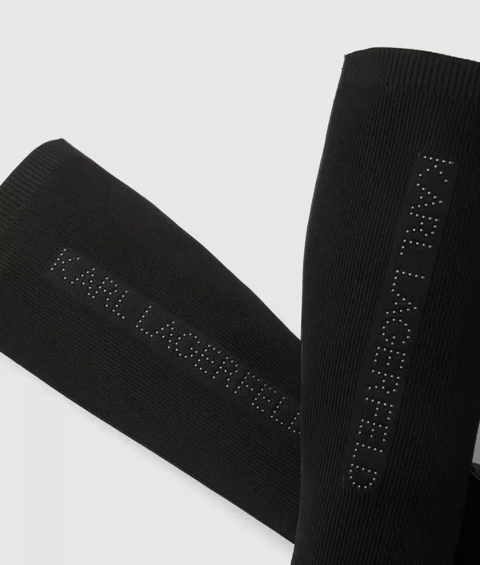 Botas altas con tachuelas Pandara