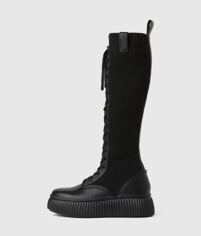 Botas altas de punto Kreeper