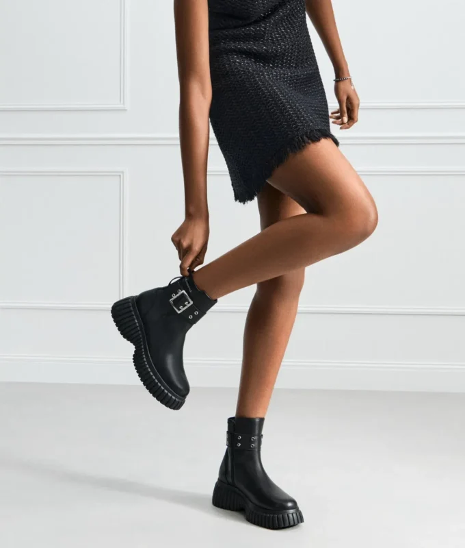 Botas de cuña a media pantorrilla Kreeper