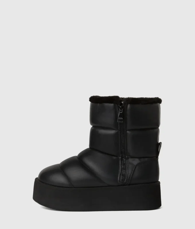 Botas térmicas acolchadas a media pantorrilla