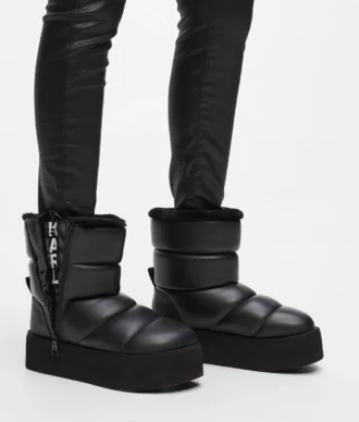Botas térmicas acolchadas a media pantorrilla