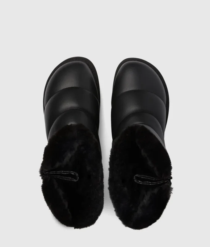 Botas térmicas acolchadas a media pantorrilla