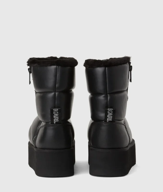 Botas térmicas acolchadas a media pantorrilla