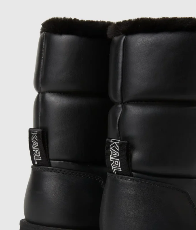 Botas térmicas acolchadas a media pantorrilla