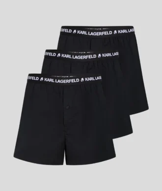 BOXERS CON LOGOTIPO TEJIDO – PACK DE 3