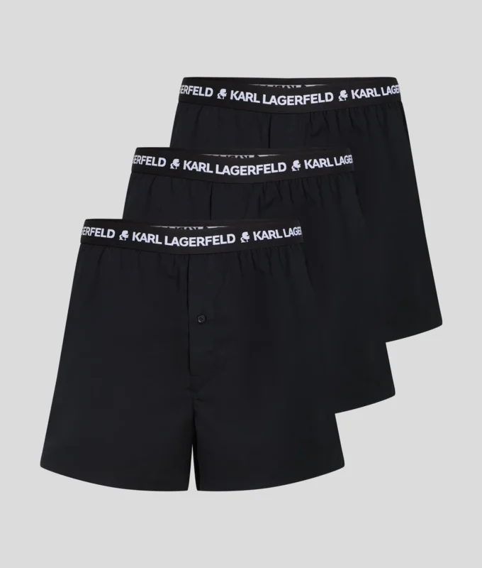 BOXERS CON LOGOTIPO TEJIDO – PACK DE 3