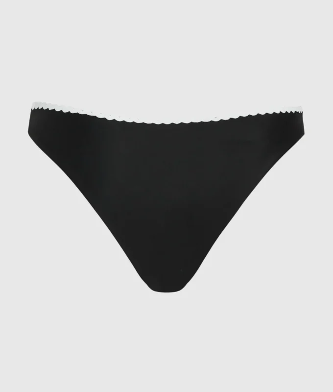 Braguita de bikini con festones