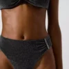 Braguita de bikini metalizada
