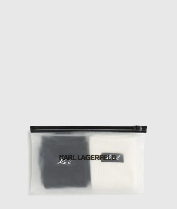Calcetines con logotipo característico, paquete de 2