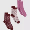 Calcetines con logotipo integral – Paquete de 3