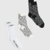 Calcetines con logotipo integral – Paquete de 3