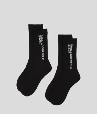 CALCETINES CON LOGOTIPO – PAQUETE DE 2