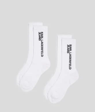 CALCETINES CON LOGOTIPO – PAQUETE DE 2