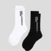 CALCETINES CON LOGOTIPO – PAQUETE DE 2