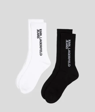 CALCETINES CON LOGOTIPO – PAQUETE DE 2