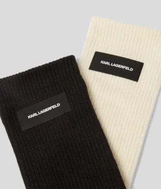 CALCETINES CON LOGOTIPO – PAQUETE DE 2