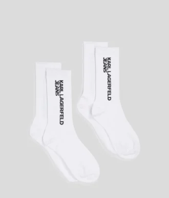 CALCETINES CON LOGOTIPO – PAQUETE DE 2