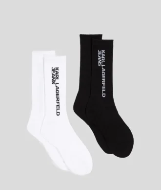 CALCETINES CON LOGOTIPO – PAQUETE DE 2